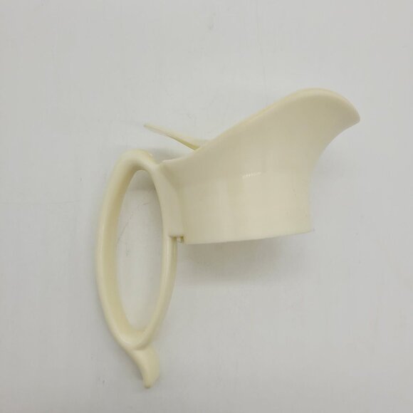 Vintage Log Cabin Syrup Pitcher with Golden Eagle Logo EUC - Picture 5 of 9